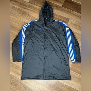 Adidas Men’s Insulated Jacket with Hood - Size L